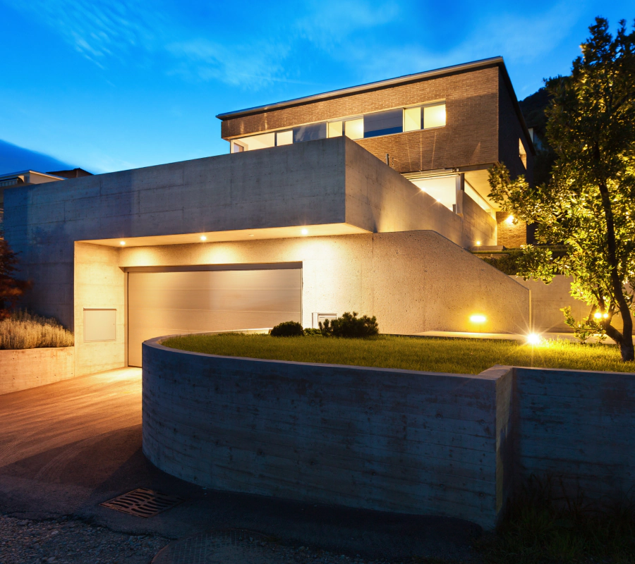 property lights installation